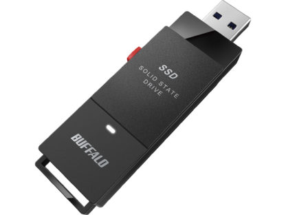 SSD-PUT250U3-BKCUSB3.2(Gen1) ポータブルSSD 250GB スティック型㈱バッファロー