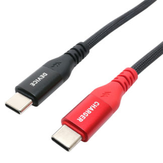 UPD-2A07/BK<BR>高耐久 USB Type-Cケーブル PD対応 0.7m ブラック<BR>㈱ミヨシ