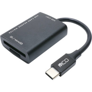 USR-CSD1/BK<BR>SDカードリーダ ライタ USB3.2 Gen1 Type-C ブラック<BR>㈱ミヨシ