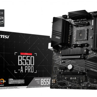 B550-A PRO<BR>AMD B550 Chipset搭載ATXマザーボード/AMD AM4 socket 3rd Gen AMD Ryzen CPU対応<BR>エムエスアイコンピュータージャパン
