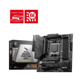 MAG B650M MORTAR WIFI<BR>AMD B650 M-ATXマザーボード / AMD Ryzen7000番台 Socket AM5対応 / DDR5 6400+(OC)対応<BR>エムエスアイコンピュータージャパン