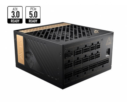 MEG AI1300P PCIE5ATX3.0 GEN5対応 1300W 80PLUS PlatinumフルモジュラーATX電源エムエスアイコンピュータージャパン