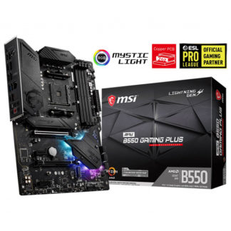 MPG B550 GAMING PLUS<BR>AMD B550 Chipset搭載ATXマザーボード/AMD AM4 socket 3rd Gen AMD Ryzen CPU対応<BR>エムエスアイコンピュータージャパン