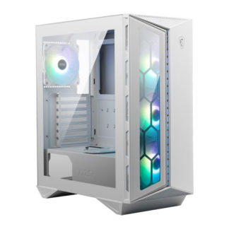 MPG GUNGNIR 110R WHITE<BR>ゲーミング ミドルタワーケース / ホワイトカラーモデル<BR>エムエスアイコンピュータージャパン