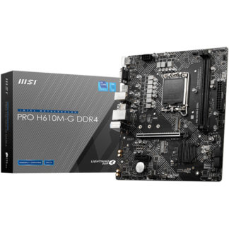 PRO H610M-G DDR4Intel H610 Chipset搭載マイクロATXマザーボード/DDR4メモリ版/LGA1700エムエスアイコンピュータージャパン