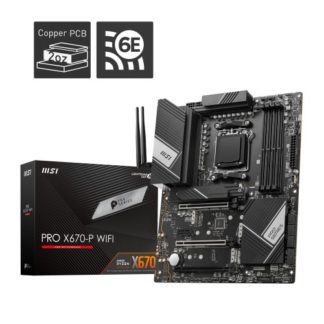 PRO X670-P WIFIAMD X670チップセット搭載ATXマザーボード/AMD Ryzen 7000 series (Socket AM5)対応/DDR5メモリー/AMD Wi-Fi 6E対応エムエスアイコンピュータージャパン