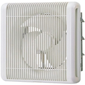 EFG-30KSB2-W<BR>業務用有圧換気扇 電動シャッター付 羽根径30cm 排気専用 単相100V 学校 飲食店 各種店舗（ホワイト）（格子タイプ）<BR>三菱電機㈱（ＦＡ）
