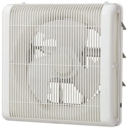 EFG-40KSB2-W業務用有圧換気扇 電動シャッター付 羽根径40cm 排気専用 単相100V 学校 飲食店 各種店舗（ホワイト）（格子タイプ）三菱電機㈱（ＦＡ）