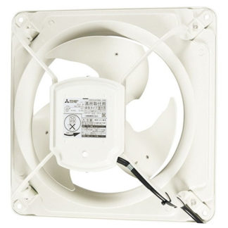 EWG-40CSA2<BR>産業用有圧換気扇 低騒音形 羽根径40cm 排気専用 単相100V 公称出力100W 極数:6P 工場 作業場 倉庫<BR>三菱電機㈱（ＦＡ）