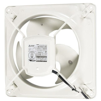 EWG-45DSA2-Q<BR>産業用有圧換気扇 低騒音形 羽根径45cm 給気専用 単相100V 公称出力200W 極数:6P 工場 作業場 倉庫<BR>三菱電機㈱（ＦＡ）
