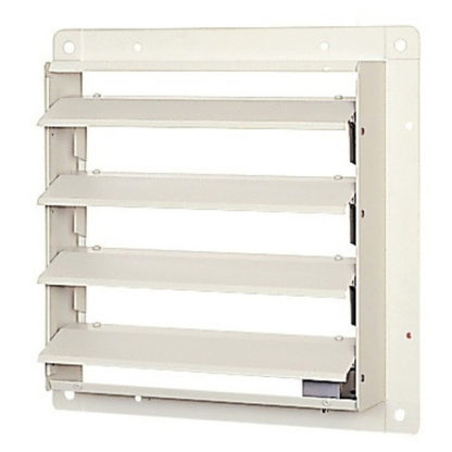 PS-25SMA3有圧換気扇システム部材 電動式シャッター 鋼板製 羽根径25cm 単相100V品有圧換気扇用三菱電機㈱（ＦＡ）