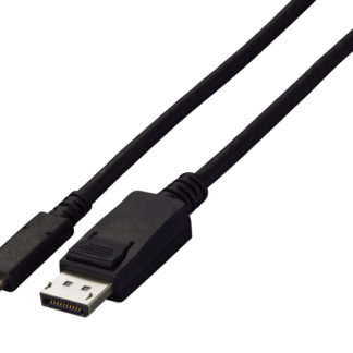 CP200-BKUSB Type-C - DisplayPort 変換ケーブル (2m) ブラックＥＩＺＯ㈱