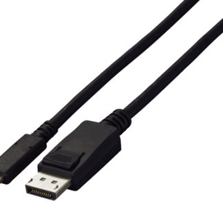 CP200-BK<BR>USB Type-C - DisplayPort 変換ケーブル (2m) ブラック<BR>ＥＩＺＯ㈱