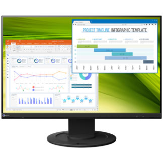 EV2360-BK<BR>液晶ディスプレイ 22.5型/1920×1200/HDMI、DisplayPort/ブラック/スピーカー：あり<BR>ＥＩＺＯ㈱