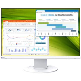 EV2360-WT<BR>液晶ディスプレイ 22.5型/1920×1200/HDMI、DisplayPort/ホワイト/スピーカー：あり<BR>ＥＩＺＯ㈱