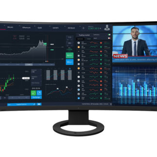 EV3895-BK<BR>液晶ディスプレイ 37.5型/3840×1600/HDMI、DisplayPort、USB Type-C/ブラック/スピーカー：あり<BR>ＥＩＺＯ㈱