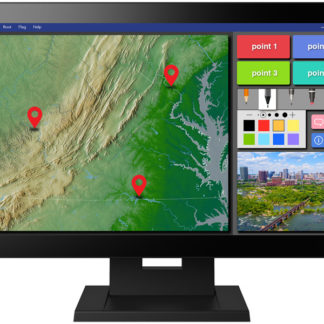 FDF2182WT-TBK<BR>54.7cm（21.5）型タッチパネル装着カラー液晶モニター DuraVision FDF2182WT-T ブラック<BR>ＥＩＺＯ㈱