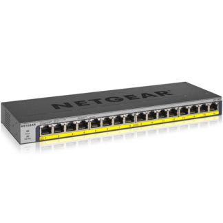 GS116PP-100AJS<BR>GS116PP ギガ16ポート PoE+(183W)対応 アンマネージスイッチ<BR>ＮＥＴＧＥＡＲ　Ｉｎｃ．