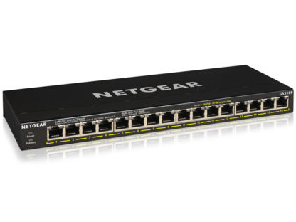 GS316P-100AJSPoE+対応(115W) ギガビット16ポート アンマネージスイッチＮＥＴＧＥＡＲ　Ｉｎｃ．