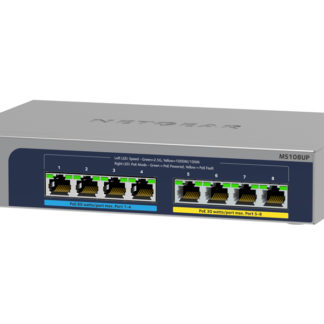 MS108UP-100JPS<BR>Ultra60 PoE++対応 (230W) 1G/2.5Gマルチギガ8ポートアンマネージスイッチ<BR>ＮＥＴＧＥＡＲ　Ｉｎｃ．