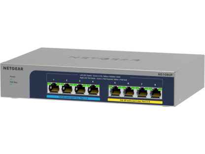 MS108UP-100JPSUltra60 PoE++対応 (230W) 1G/2.5Gマルチギガ8ポートアンマネージスイッチＮＥＴＧＥＡＲ　Ｉｎｃ．
