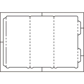 0000-302-LFS1ラミフリー 三角立体POP A4-1面 100シート㈱中川製作所