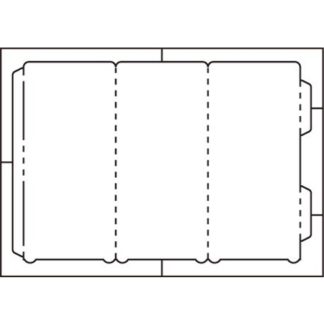 0000-302-LFS1<BR>ラミフリー 三角立体POP A4-1面 100シート<BR>㈱中川製作所