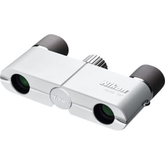 4X10DWH<BR>双眼鏡 「遊」 4X10D CF ホワイト<BR>㈱ニコン