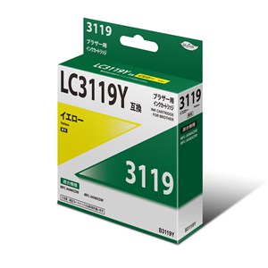 B3119Y<BR>LC3119Y互換インクカートリッジ<BR>日本ナインスター㈱