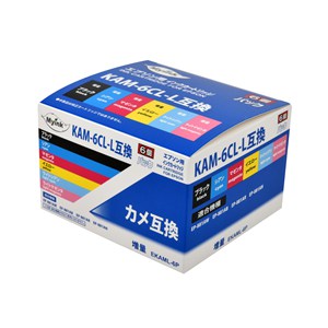 EKAML-6P<BR>KAM-6CL-L互換インクカートリッジ<BR>日本ナインスター㈱