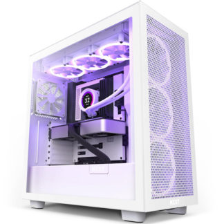 CM-H71FW-01<BR>H7 Flow ミドルタワーケース White<BR>ＮＺＸＴ