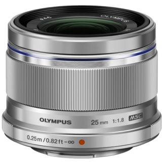 25mm F1.8SLV<BR>マイクロフォーサーズ用 M.ZUIKO DIGITAL 25mm F1.8 （シルバー）<BR>オリンパス㈱