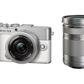 E-P7WZK WHT<BR>ミラーレス一眼カメラ PEN E-P7 EZダブルズームキット （ホワイト）<BR>オリンパス㈱