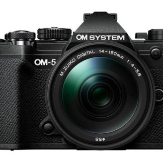 OM-5 14-150mmLK BLKミラーレス一眼カメラ OM SYSTEM OM-5 14-150mm II レンズキット （ブラック）オリンパス㈱