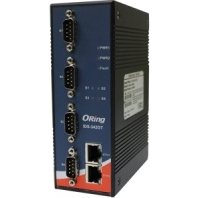 IDS-342GT産業用4ポートシリアルデバイスサーバー RS-232/422/485×4＋ギガLAN×2ポートＯＲｉｎｇＩｎｄｕｓｔｒｉａｌＮｔｗｋ