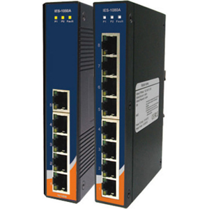 IES-1050A<BR>産業用イーサネットスイッチ 10/100Base×5ポート 非管理型 DINレールマウント対応 DC入力<BR>ＯＲｉｎｇＩｎｄｕｓｔｒｉａｌＮｔｗｋ