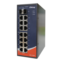 IES-1142P<BR>10/100Base-T(X)×14＋100Base-FX SFP×2ポート搭載 産業用イーサネットスイッチ<BR>ＯＲｉｎｇＩｎｄｕｓｔｒｉａｌＮｔｗｋ