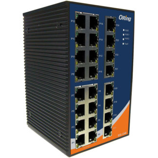 IES-1240<BR>産業用イーサネットスイッチ 24ポート 非管理型 10/100Base-T(X)×24<BR>ＯＲｉｎｇＩｎｄｕｓｔｒｉａｌＮｔｗｋ