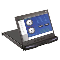 RP-F117<BR>1U 17インチ フルHD LCDモニタードロアー<BR>オースチンヒューズエレクトロニクス