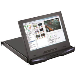 RP-X117<BR>1U 16.2インチ高解像度 LCDモニタードロアー<BR>オースチンヒューズエレクトロニクス