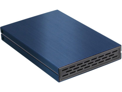 OWL-ESL25U32C-NV2放熱性に優れたアルミボディ採用 USB3.2 Gen2対応 USB Type-C接続 2.5インチHDD/SSDケース 黒角 ネイビー 製品サイズ約79(W)×124(D)×17(H)mm㈱オウルテック