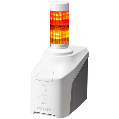 NHB4-2-RYネットワーク制御信号灯 直径40mm/2段/赤黄/ACアダプタ付属㈱パトライト
