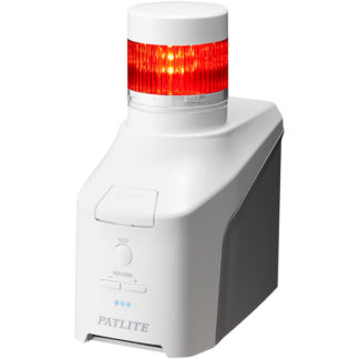 NHB6-1-R<BR>ネットワーク制御信号灯 直径60mm/1段/赤/ACアダプタ付属<BR>㈱パトライト