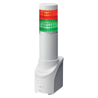 NHL-2FB2-RG<BR>ネットワーク監視表示灯 直径60mm/2段/赤緑<BR>㈱パトライト