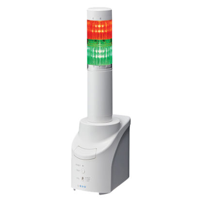 NHP-2FB2-RGネットワーク監視表示灯 直径40mm/2段/赤緑㈱パトライト