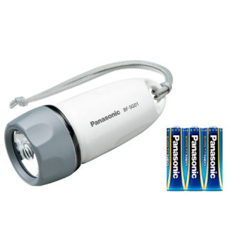 BF-SG01N-W<BR>乾電池エボルタNEO付き LED防水ライト （ホワイト）<BR>パナソニック㈱（家電）