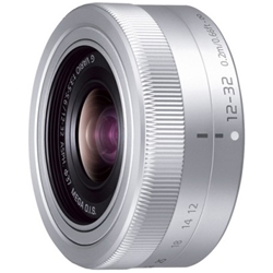 H-FS12032-Sデジタル一眼カメラ用交換レンズ LUMIX G VARIO 12-32mm/F3.5-5.6 ASPH./MEGA O.I.S. （シルバー）パナソニック㈱（家電）