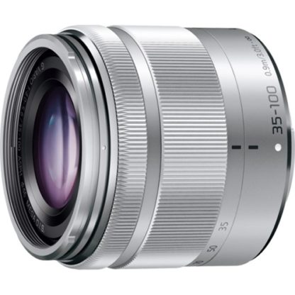 H-FS35100-Sデジタル一眼カメラ用交換レンズ LUMIX G VARIO 35-100mm/F4.0-5.6 ASPH./MEGA O.I.S. （シルバー）パナソニック㈱（家電）