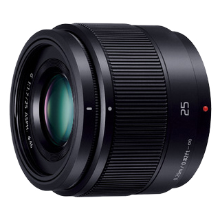 H-H025-K<BR>デジタル一眼カメラ用交換レンズ LUMIX G 25mm/F1.7 ASPH. （ブラック）<BR>パナソニック㈱（家電）