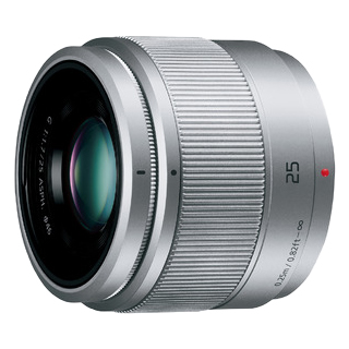H-H025-S<BR>デジタル一眼カメラ用交換レンズ LUMIX G 25mm/F1.7 ASPH. （シルバー）<BR>パナソニック㈱（家電）